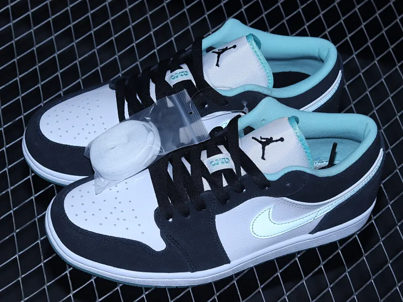 All categories Air Jordan Jordan series basketball shoes Air Jordan 1 Low G version pure original Air Jordan 1 Low AJ1 Joe 1 Tiffany green low-top cultural leisure sports sneakers CQ9828-131